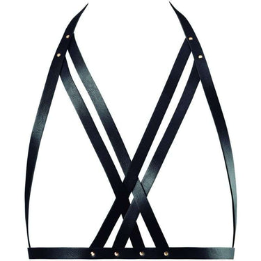 Imbracatura BDSM Regolabile Noir Maze - Eleganza Vegana e Seduzione